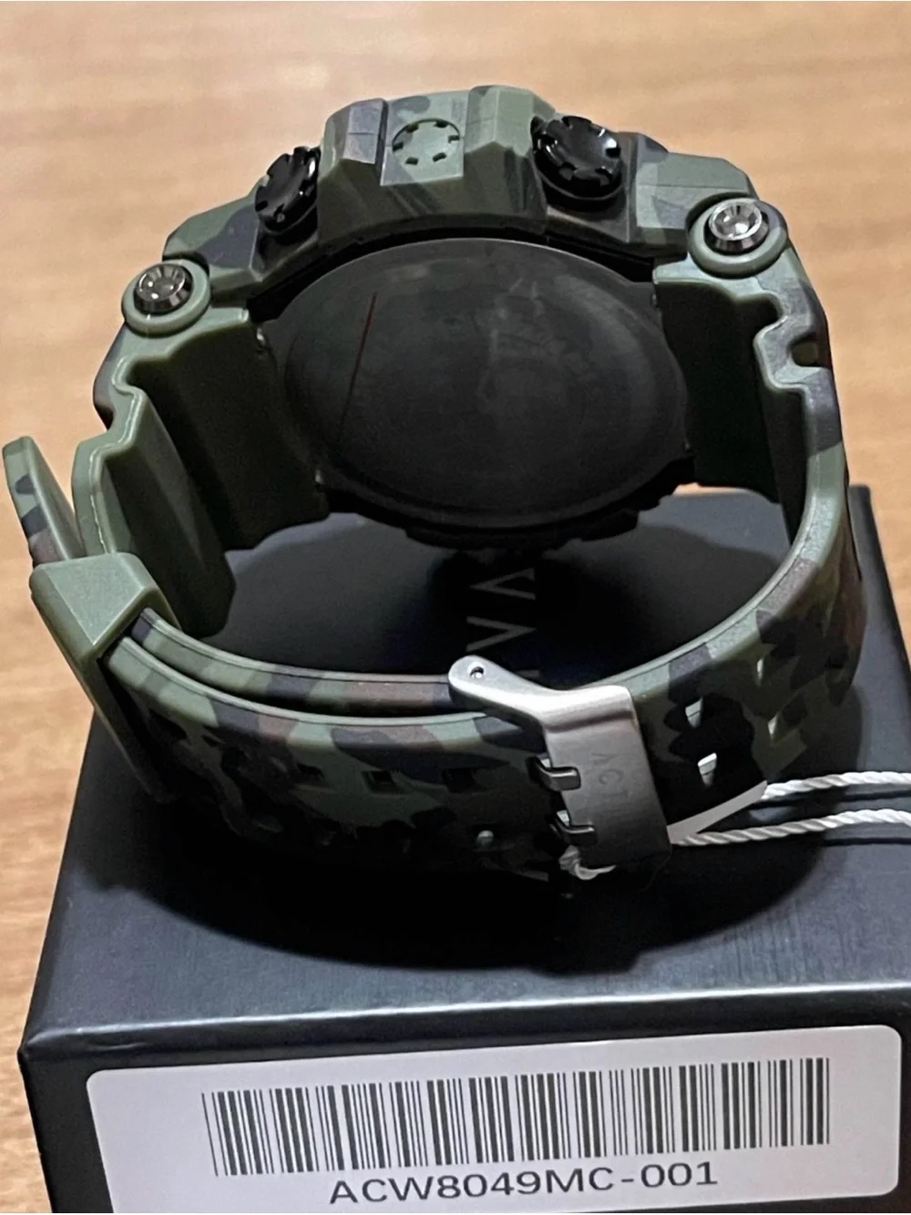 ACTIVA Camouflage Digital-Analog Sport Watch - Green Camo 53mm